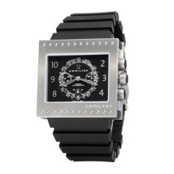 Hamilton Men's 'Khaki Action' Titanium and Rubber Automatic Watch