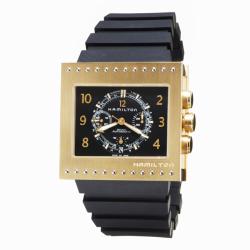 Hamilton Men's 'Khaki Action' Titanium and Rubber Automatic Watch