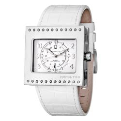 Hamilton Men's 'Khaki Action' Titanium and Leather Automatic Watch