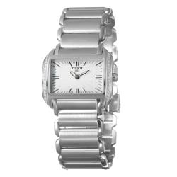 Tissot Women's 'T-Trend' Stainless Steel Quartz Diamonds Watch