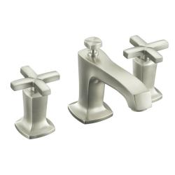 Kohler K-16232-3-BN Vibrant Brushed Nickel Margaux Widespread Lavatory Faucet With Cross Handles