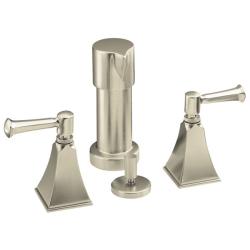 Kohler K-470-4S-BN Vibrant Brushed Nickel Memoirs Bidet Faucet With Stately Design
