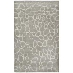 Safavieh Handmade Soho Loops Grey New Zealand Wool Rug 3'6 x 5'6'