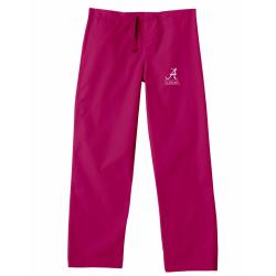 Gelscrub Unisex Red Cotton/Polyester Alabama Crimson Tide Scrub Pants