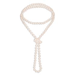 New York Pearls White Akoya Pearl Endless 36-inch Necklace (6.5-7mm)