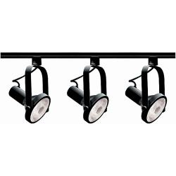 Nuvo Lighting 3-light Black Track Light Kit