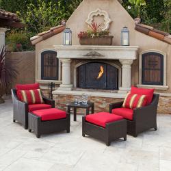 Cantina Club Chairs with Side Table Set