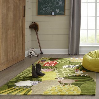 Momeni &amp;apos;Lil Mo Barnyard&amp;apos; Rug
