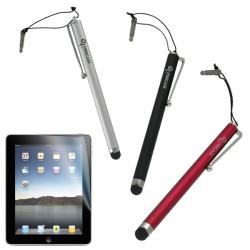 rooCASE Capacitive Stylus and Screen Protector for iPad