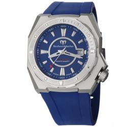 TechnoMarine Men's 'RoyalMarine' Titanium and Rubber Automatic Watch