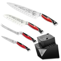 guy fieri knife set with block