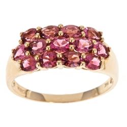 14k Yellow Gold Pink Tourmaline Fashion Ring