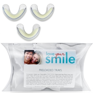 Love Your Smile Pre-loaded Teeth Whitening Gel 3-tray Kit (44-percent)