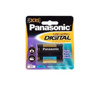 Panasonic 2CR5 Photo Lithium Battery Pack
