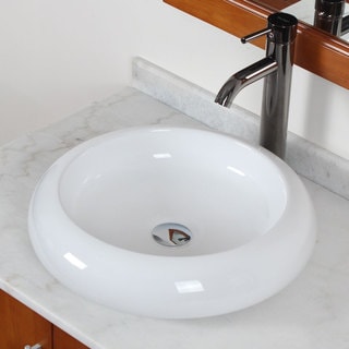 Elite Luxury Grade A Ceramic White Bathroom Vessel Sink