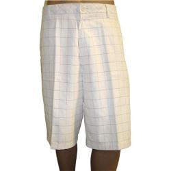 London Fog Men's Ashworth Flat Front Plaid Shorts