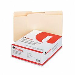 Universal File Folders- 1/2 Cut- Two-Ply Top