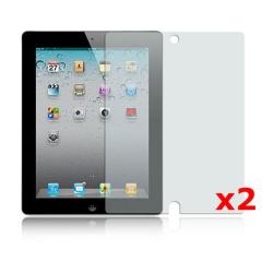 rooCASE Anti-Glare Screen Protector for iPad 2 (Pack of 2)