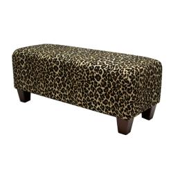 Leopard Bench