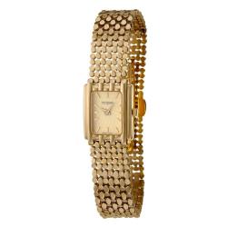 Wittnauer Women's 'Metropolitan' Yellow Goldplated Stainless Steel Quartz Watch