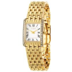 Wittnauer Women's 'Biltmore' Yellow Goldplated Stainless Steel Quartz Watch