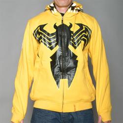 Creating Limitless Heights Men's Yellow Spiderman Hoodie