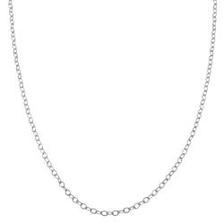 10k White Gold 18-inch Maxim Ultralight Chain Necklace