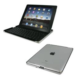 rooCASE Aluminum Bluetooth Keyboard Case for iPad 2