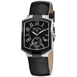Philip Stein Women's Classic Black Leather Strap Watch