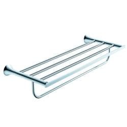 Kraus Amnis Bathroom Accessories Bath Towel Rack with Towel Bar