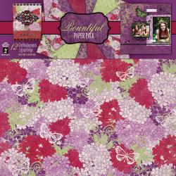 Bountiful 12x12 12 Sheets/ 6 Designs Paper Pack