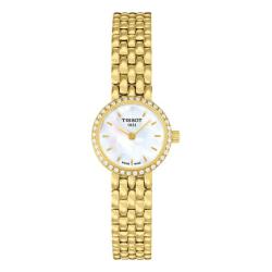 Tissot Women's 'Lovely' Mother-of-pearl Goldtone Watch