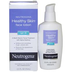 Neutrogena Healthy Skin 2.5-ounce SPF 15 Face Lotion