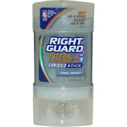 Right Guard Total Defense 5 Clear Stick 2-oz Anti-perspirant Deodorant Cool Peak