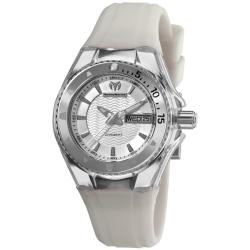 TechnoMarine Women's 'Cruise Original' Rubber Strap Day Date Watch