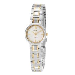 Pulsar Women's 'Dress Sport' Stainless and Yellow Goldplated Steel Quartz Watch