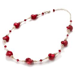 LuckyClover Authentic Murano Glass 'Rialto' Necklace