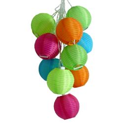Tropical Fruit Solar String Lights<br />
