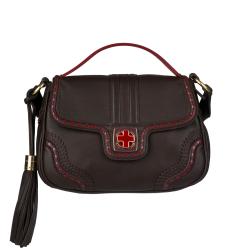 Bally Ellie Leather Messenger Bag