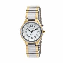Anne Klein Two-tone Metal Expansion Bracelet Watch