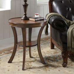 Sofia Black Inlay Top Accent End Table