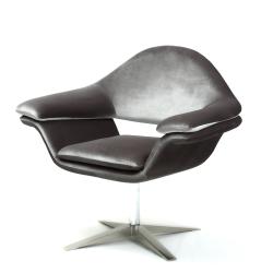 Modern Grey Fabric Chair