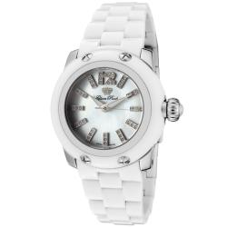 Glam Rock Women's 'Palm Beach' White Polycarbonate Watch