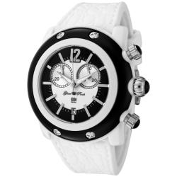 Glam Rock Women's 'Miami Beach' White Silicon Watch