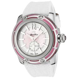 Glam Rock Women's 'Miami' White Silicon Watch