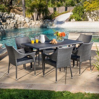 Christopher Knight Home Cliff 7-piece Outdoor Dining Set