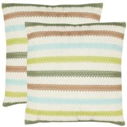 Honeycomb Inch Cream Blue Decorative