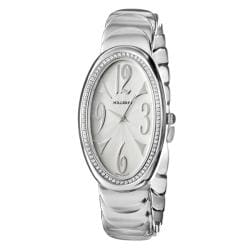 Milleret Women's 'Anaconda' Stainless Steel Diamonds Watch