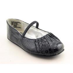 Kenneth Cole Reaction Infants Baby Toddler's Point The Bay SN Black Flats