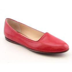 Cole Haan Women's Dunbar Mocassin Red Flats & Oxfords